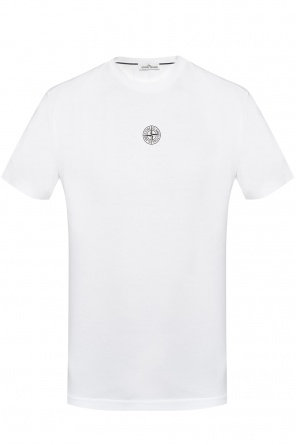 T-shirt with a printed logo, zdjęcie 1 T-shirt with a printed logo od Stone Island